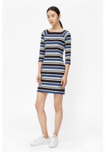 French Connection Suo Stripe Stretch Dress