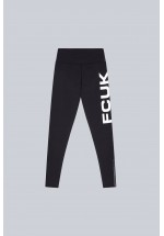 French Connection FCUK Core Jersey Leggings (Black)