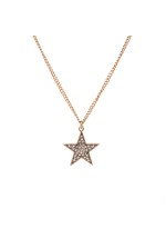 Last True Angel Star Neclace (Antique Gold)