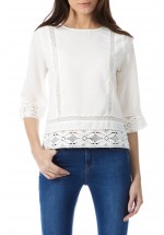 Sugarhill Boutique Kasia Lace Trim Top